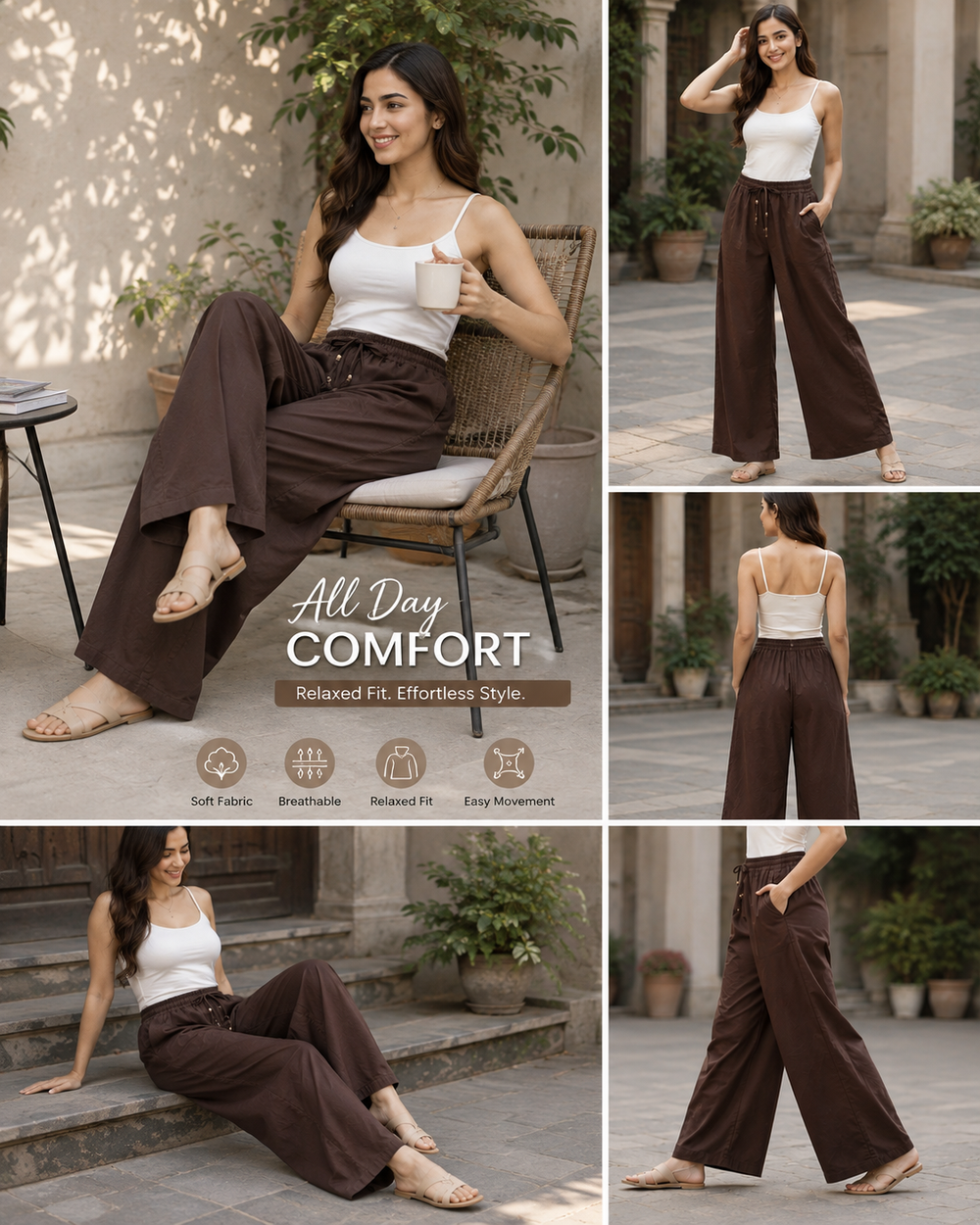 Noir Wide-Leg Co-ord Set | 11