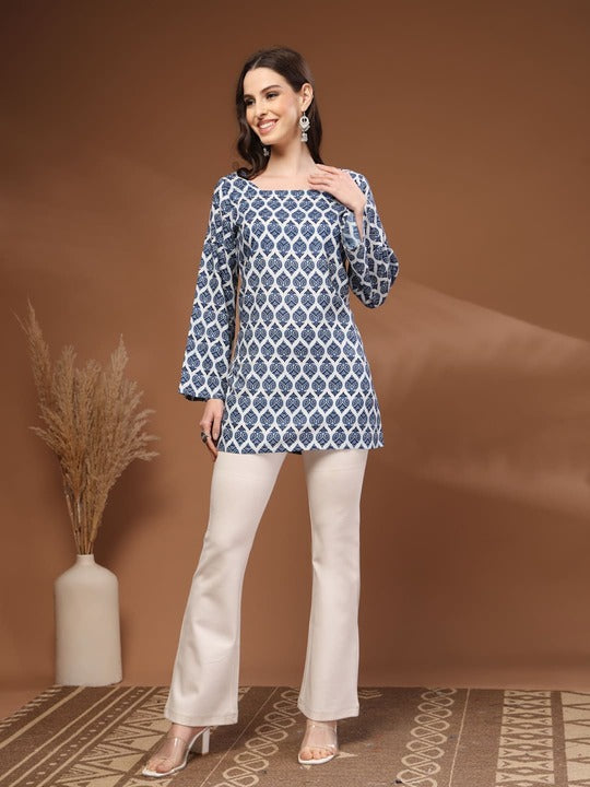 Modern Ethnic Printed Kurti