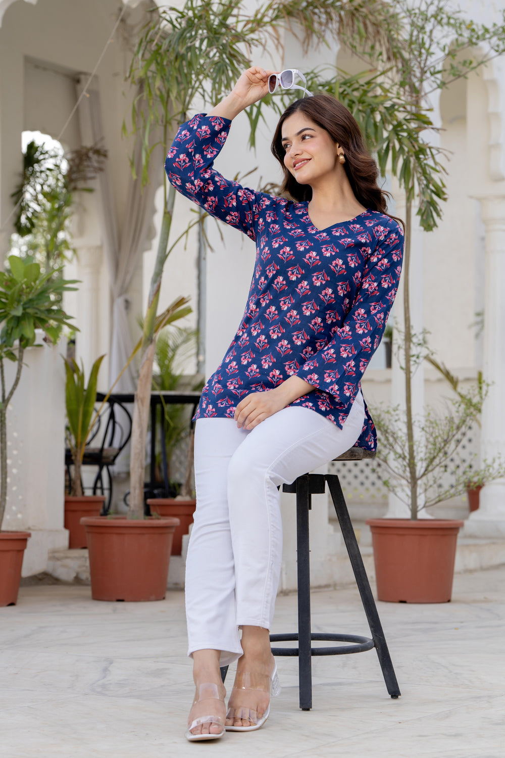 Graceful Straight Fit Kurti