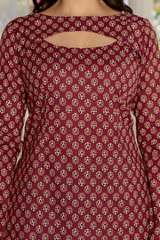 Botanical Print Kurti