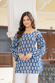 Contemporary Printed Daily Wear Kurti