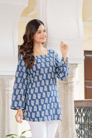 Contemporary Printed Daily Wear Kurti