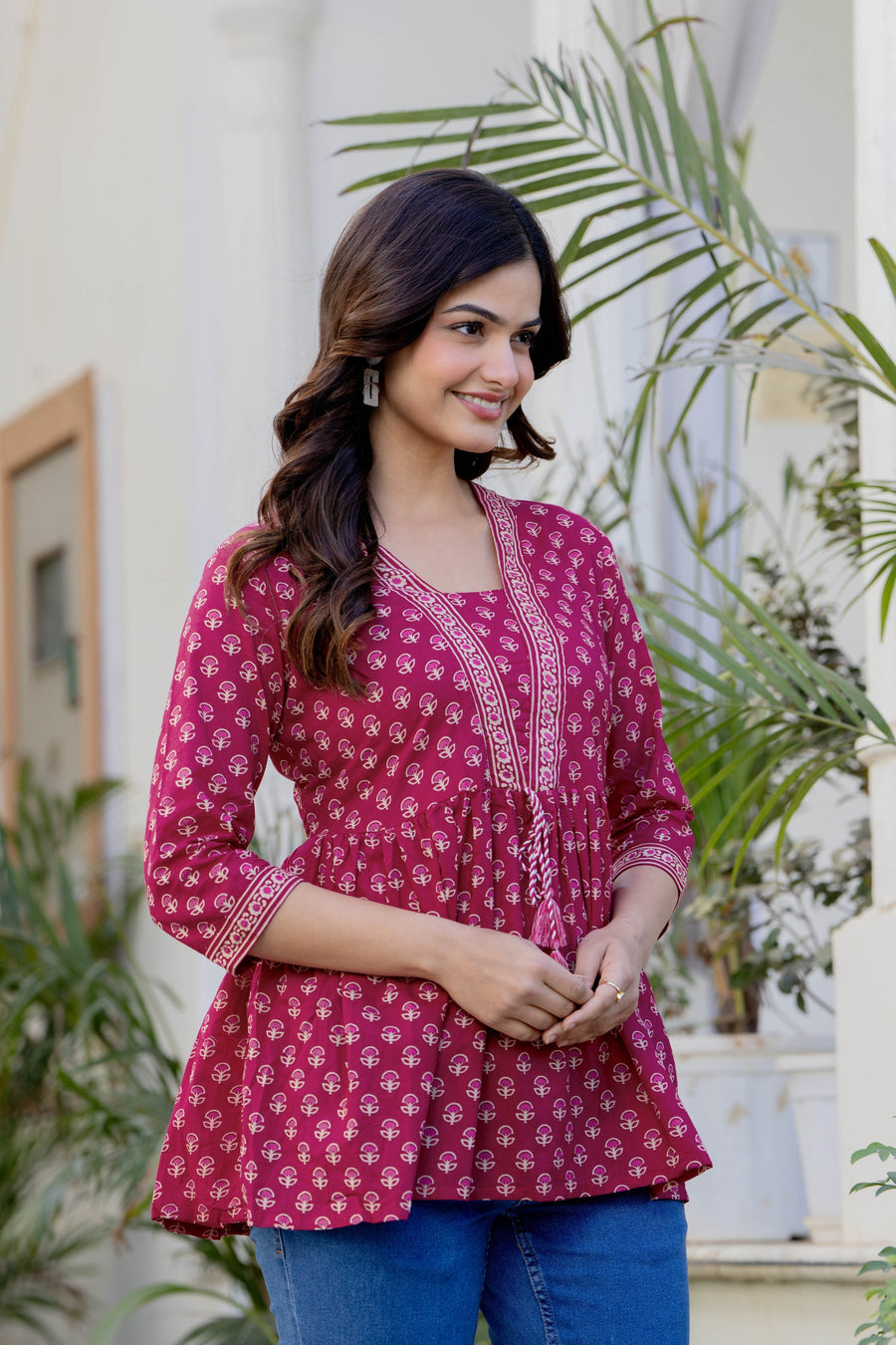 Premium Floral Kurti