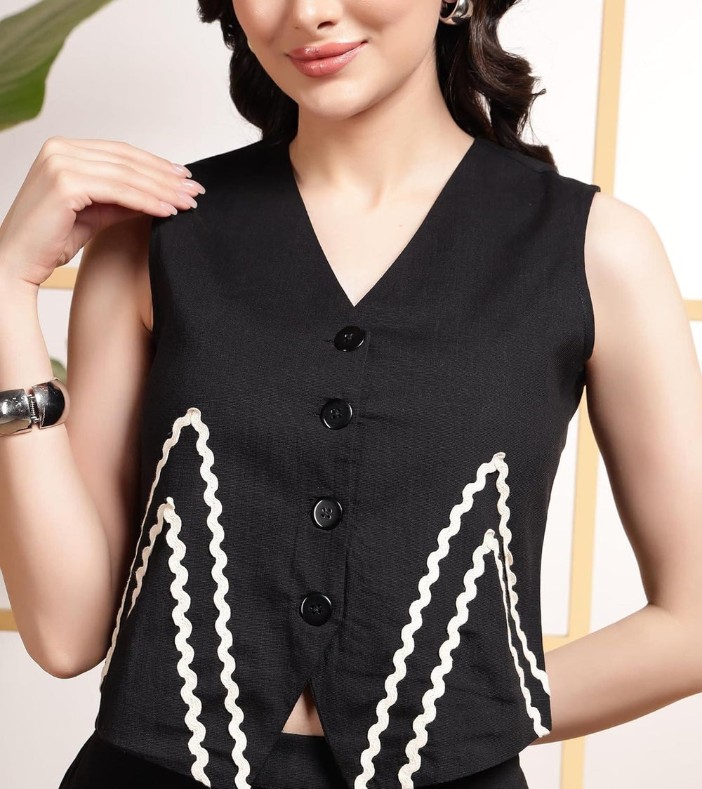 Noir Linework Co-ord Set 02